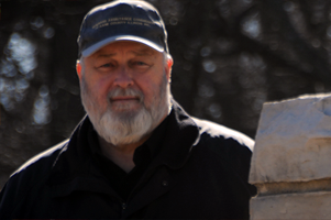 John Carr pictured at the Kane County Veterans Memorial