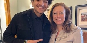 Kentyn and Kane County State's Attorney Jamie Mosser 