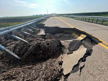 Scott Rd between Dauberman Rd & Dugan Rd 