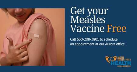 Call 630-208-3801 to schedule an appointment at KCHD Aurora office at 1240 N. Highland Avenue.