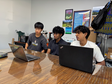 Sanjith Balamurali, Oscar Lee and Keshav Arun 