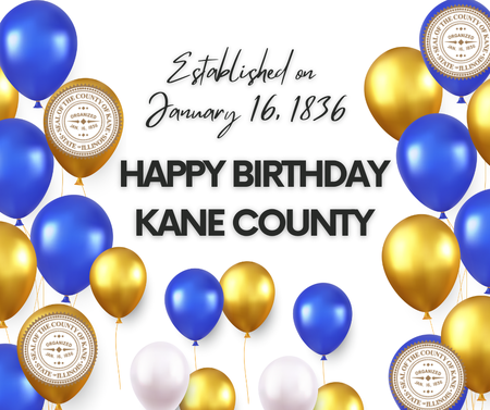 Kane County is 188 years old 