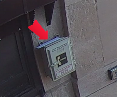 An envelope containing a sizeable amount of money was left outside the Government Center in Geneva on a Sunday when the County is not open for business.
