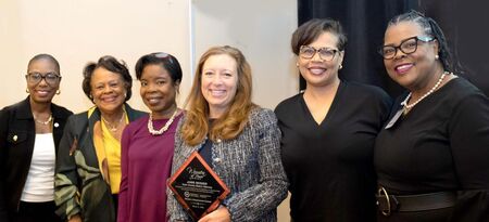 Theodia Gillespie, Dianne Engram, Kay Page, Jamie Mosser, Carla Dennis, and Nina Hunter