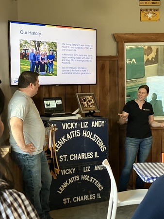 Sarah and Andy Lenkaitis