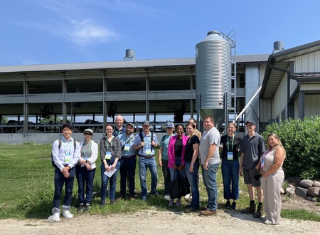 The Lenkaitis Dairy family and staff