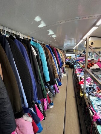  Maddie’s Mitten March collects winter clothing for local families in need.