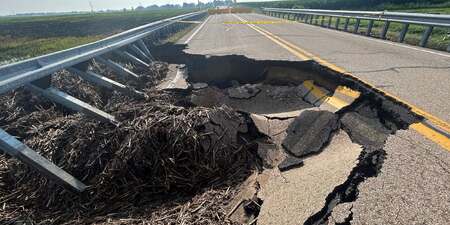 Scott Rd between Dauberman Rd & Dugan Rd