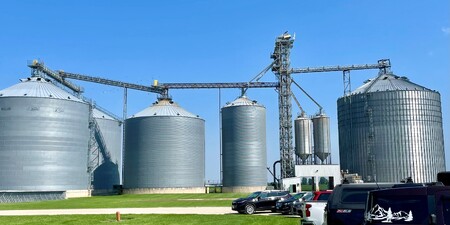 Agricultural storage facility in western Kane County