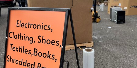 More than a thousand vehicles passed through the first recycling event of 2026