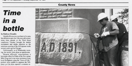 Article from Sept. 15 1994 from the Republican newspaper
