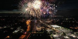 Fireworks over Elgin/Photo from City of Elgin News Release