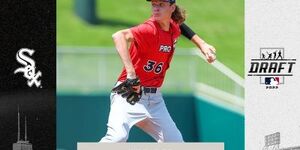 Kane County resident Noah Schultz of Aurora was drafted in the first round by his hometown team, the Chicago White Sox. Photo credit: White Sox Facebook page.