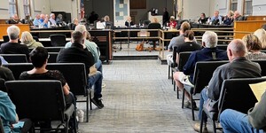 Kane County Board meeting 