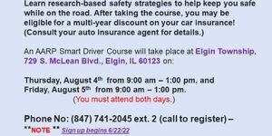 Elgin Township Triad Facebook Post