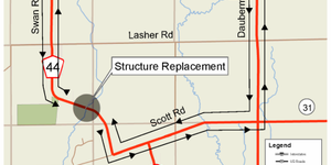 Big Rock KDOT Project Map