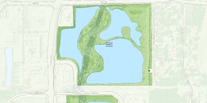 75-acre wetland mitigation area constructed in 2003 during the development of Chicago Premium Outlets.
