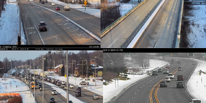 Camera shots of Kane County Roadways