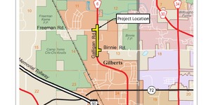 Improvements on Galligan Road from Binnie Road to Freeman Road in the Village of Gilberts