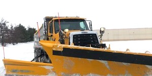 KDOT is responsible for clearing snow and ice from more than 700 lane miles of county-maintained roads.