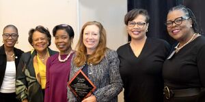 Theodia Gillespie, Dianne Engram, Kay Page, Jamie Mosser, Carla Dennis, and Nina Hunter