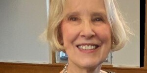 Kane County Board Chair Corinne Pierog delivers a Thanksgiving Day greeting.