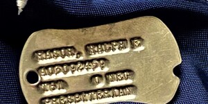 Military Dog Tag Returned